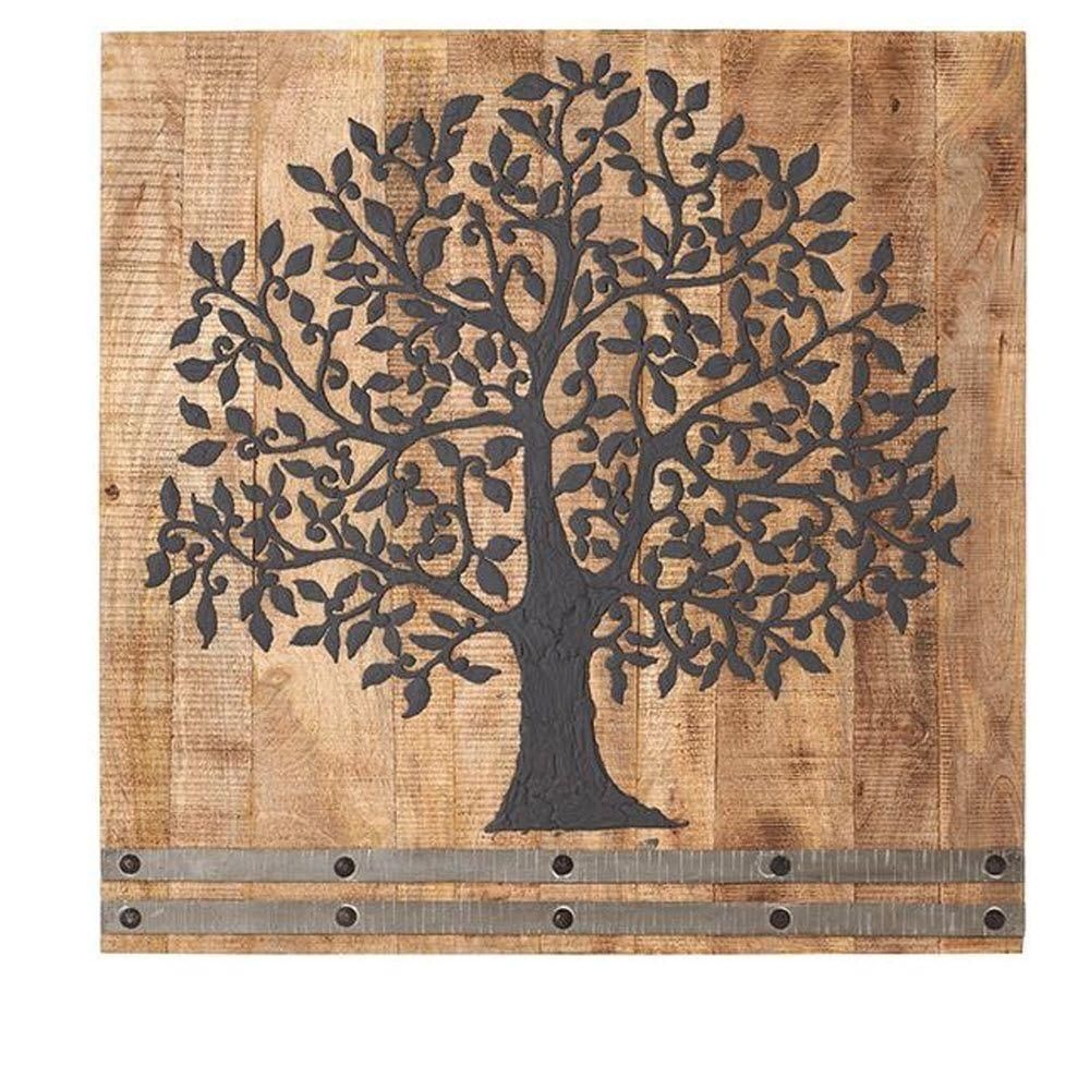 Home Decorators Collection 36 In. H X 36 In. W Arbor Tree Of Life Within Tree Sculpture Wall Art (Photo 20 of 20)