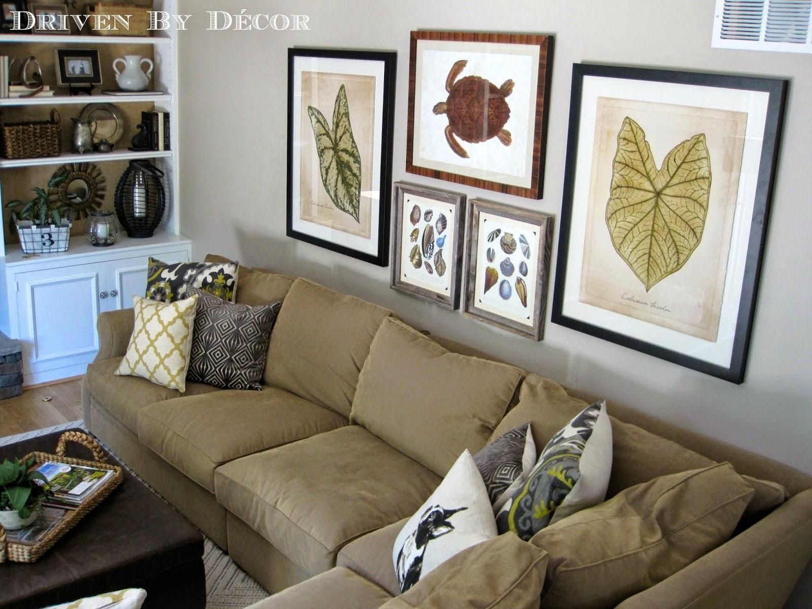 House Tour: Family Room | Drivendecor Inside Wall Art Decor For Family Room (View 8 of 20)