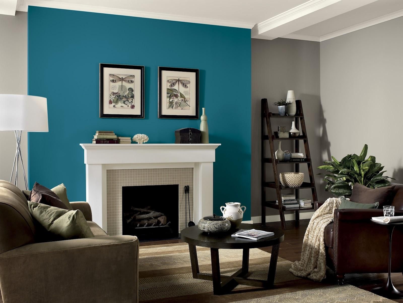 Marvellous Of Best Interior Paint Colors With Cool Wall Art On Within Fireplace Wall Art (Photo 4 of 20)