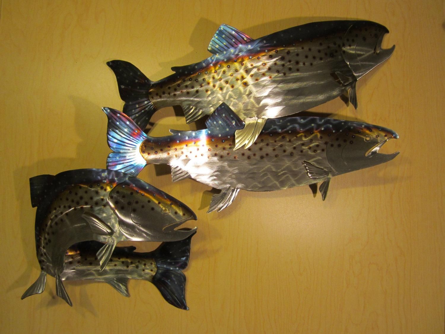 Metal Wall Art Fish – Wall Art Design Pertaining To Stainless Steel Fish Wall Art (View 1 of 20)