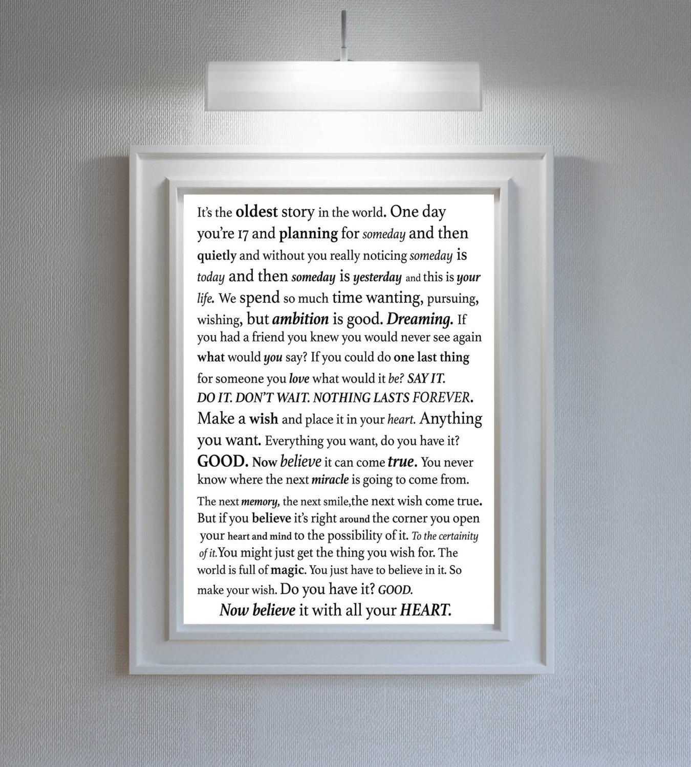 One Tree Hill Quotes/one Tree Hill /one Tree Hill For Coco Chanel Quotes Framed Wall Art (View 17 of 20)