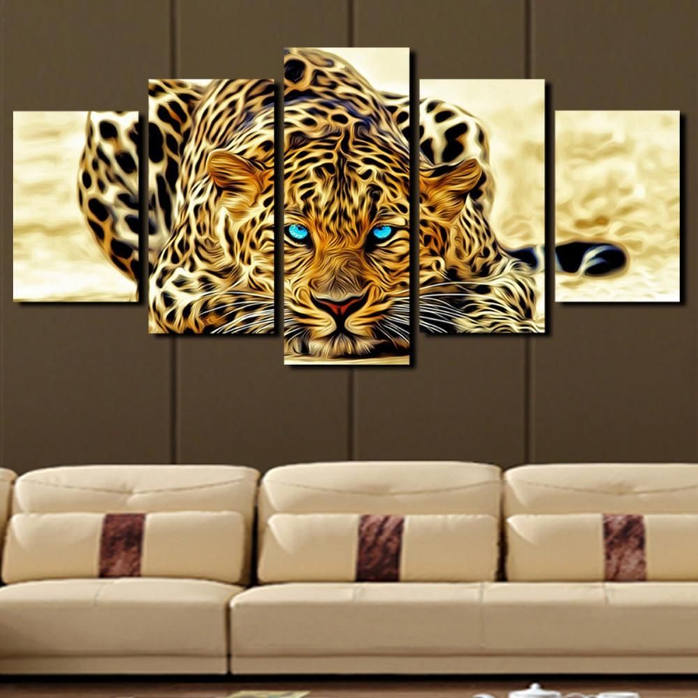 Online Get Cheap Leopard Print Wall Art  Aliexpress | Alibaba Within Leopard Print Wall Art (View 1 of 20)