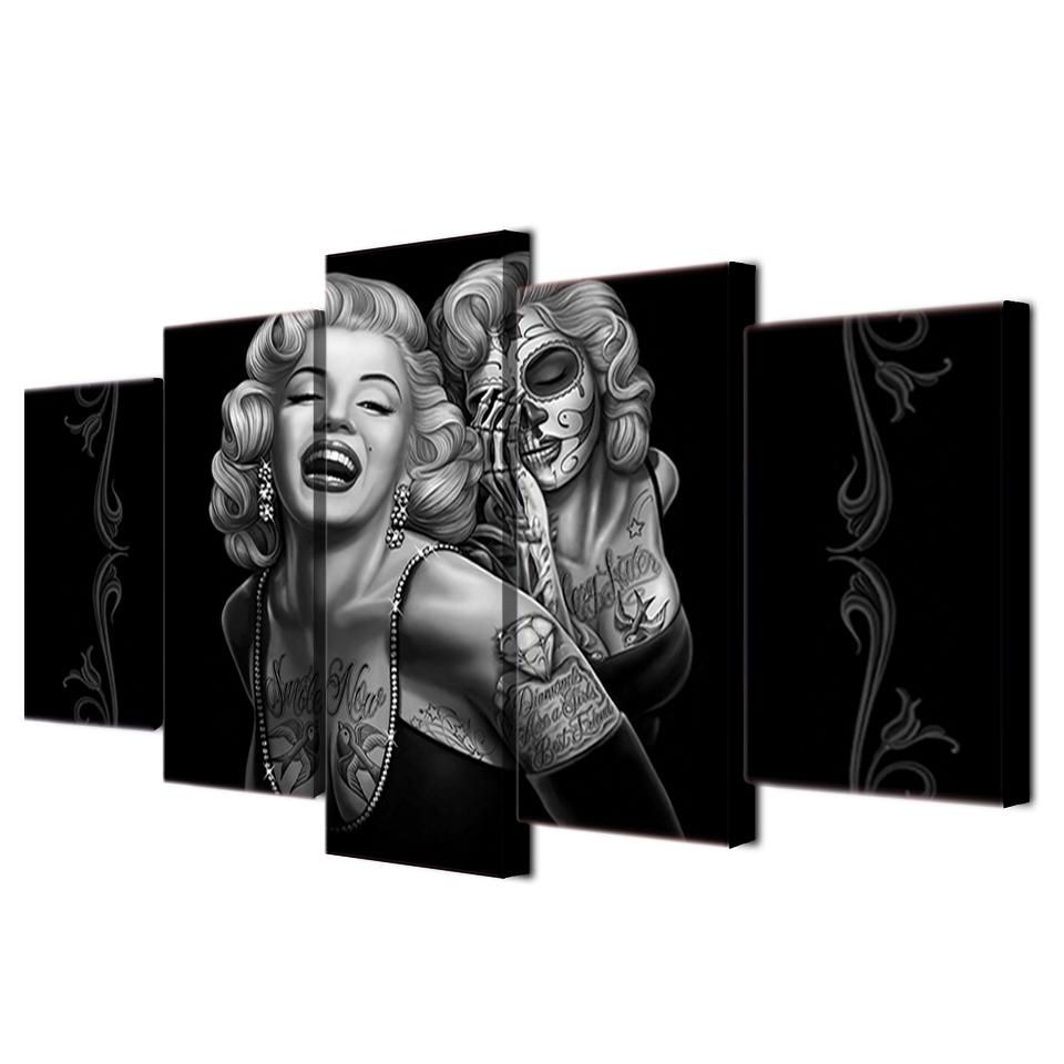 Online Get Cheap Marilyn Monroe Framed Pictures  Aliexpress Regarding Marilyn Monroe Framed Wall Art (View 4 of 20)