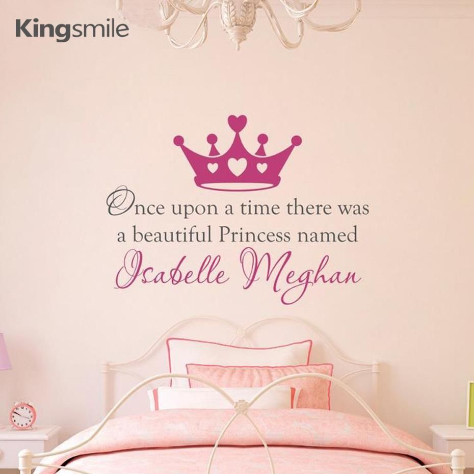 Online Get Cheap Princess Crown Stickers  Aliexpress | Alibaba Within Princess Crown Wall Art (View 5 of 20)