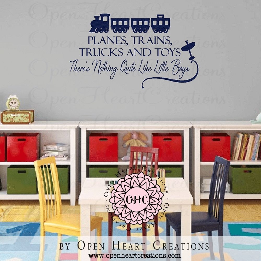 Playroom Wall Decals | Roselawnlutheran With Preschool Classroom Wall Decals (View 8 of 20)