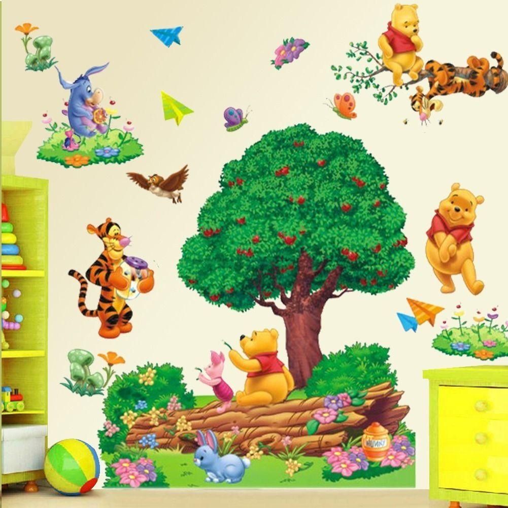 Popular Pooh Baby Buy Cheap Pooh Baby Lots From China Pooh Baby Regarding Winnie The Pooh Vinyl Wall Art (View 17 of 20)