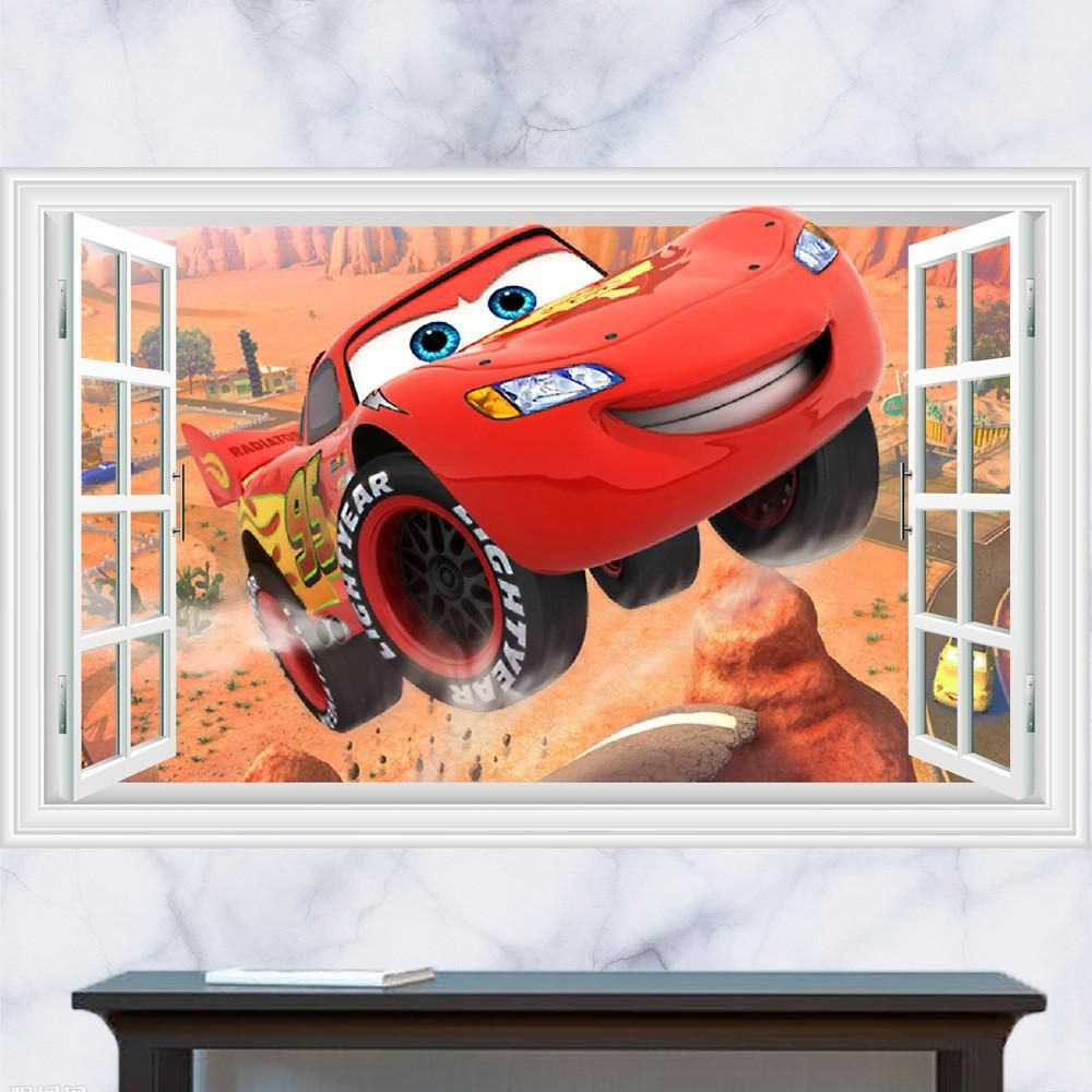 Search On Aliexpressimage Intended For Lightning Mcqueen Wall Art (View 12 of 20)