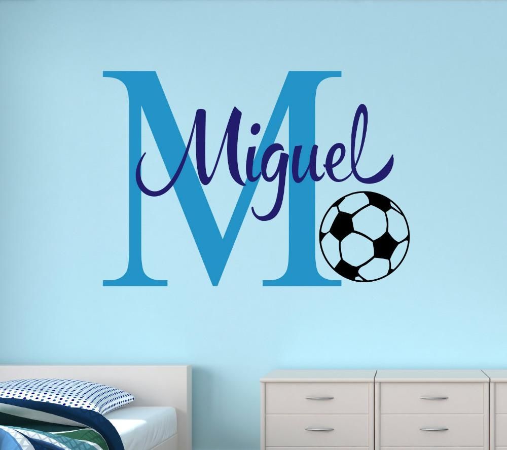 Soccer Baby Names Promotion Shop For Promotional Soccer Baby Names With Baby Name Wall Art (View 9 of 20)