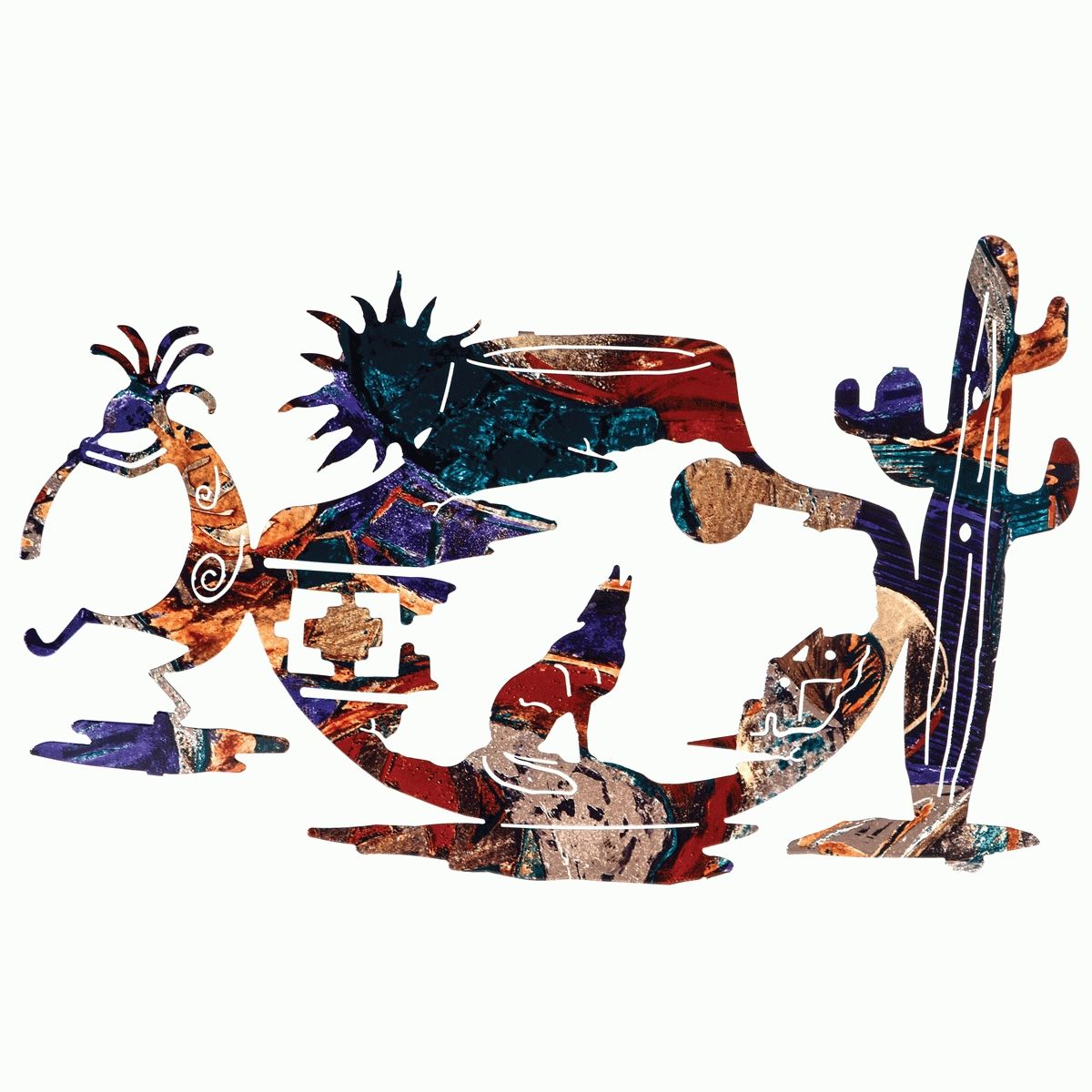 Tapestry Of The Southwest Metal Wall Art Regarding Southwest Metal Wall Art (View 16 of 20)