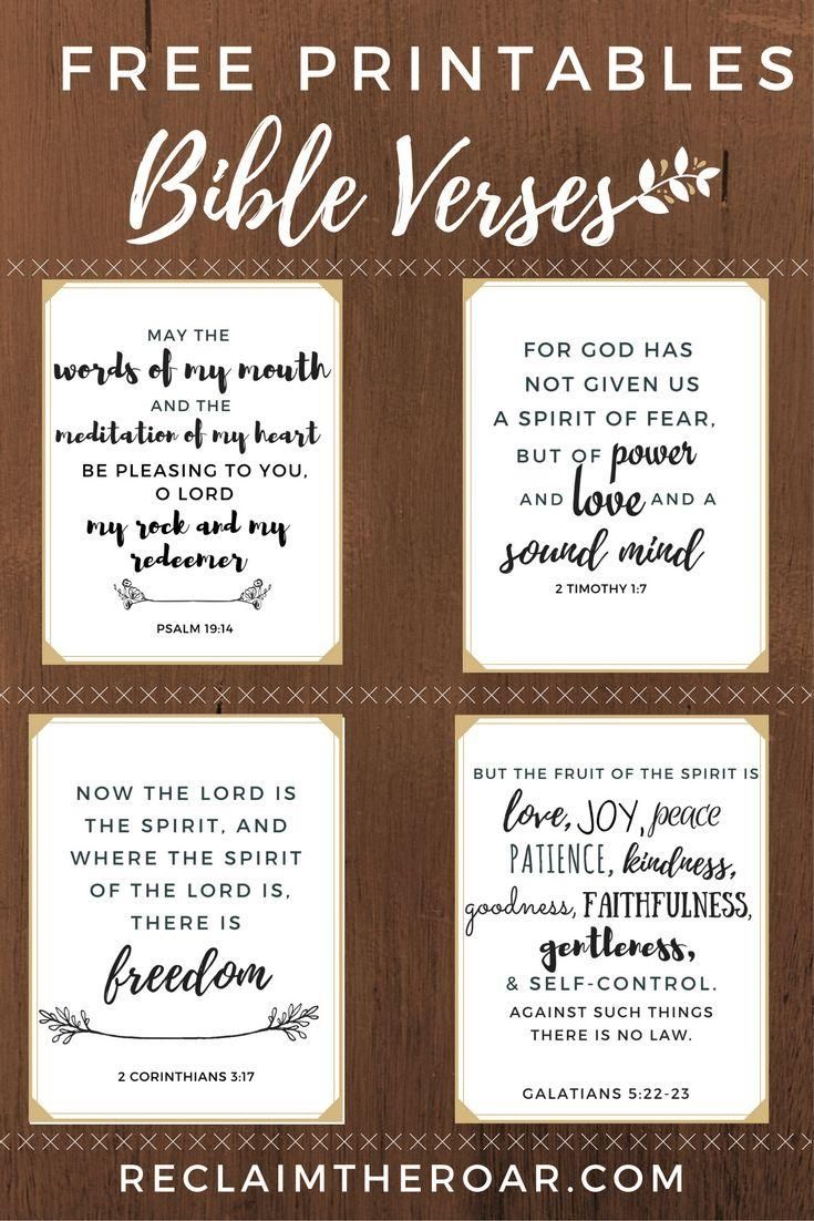 Top 25+ Best Printable Scripture Ideas On Pinterest | Free Throughout Fruit Of The Spirit Wall Art (Photo 18 of 20)