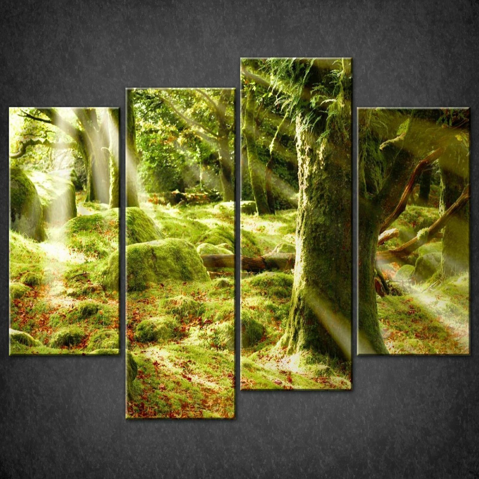 Featured Photo of 20 Photos Green Canvas Wall Art