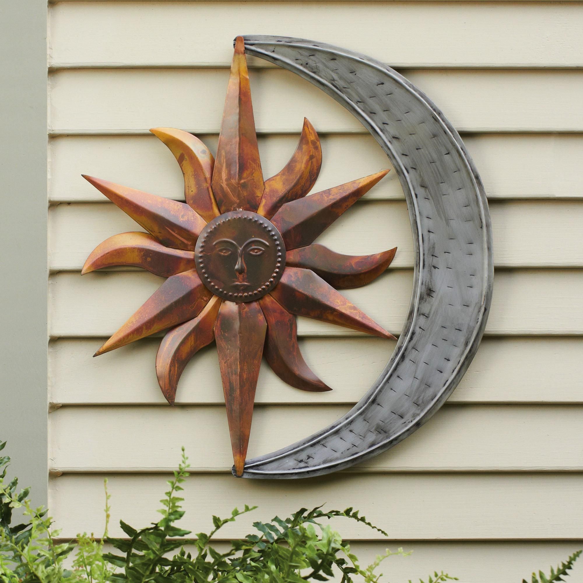 Wall Art Designs: Metal Outdoor Wall Art Large Copper Patina Sun With Regard To Copper Outdoor Wall Art (View 11 of 20)