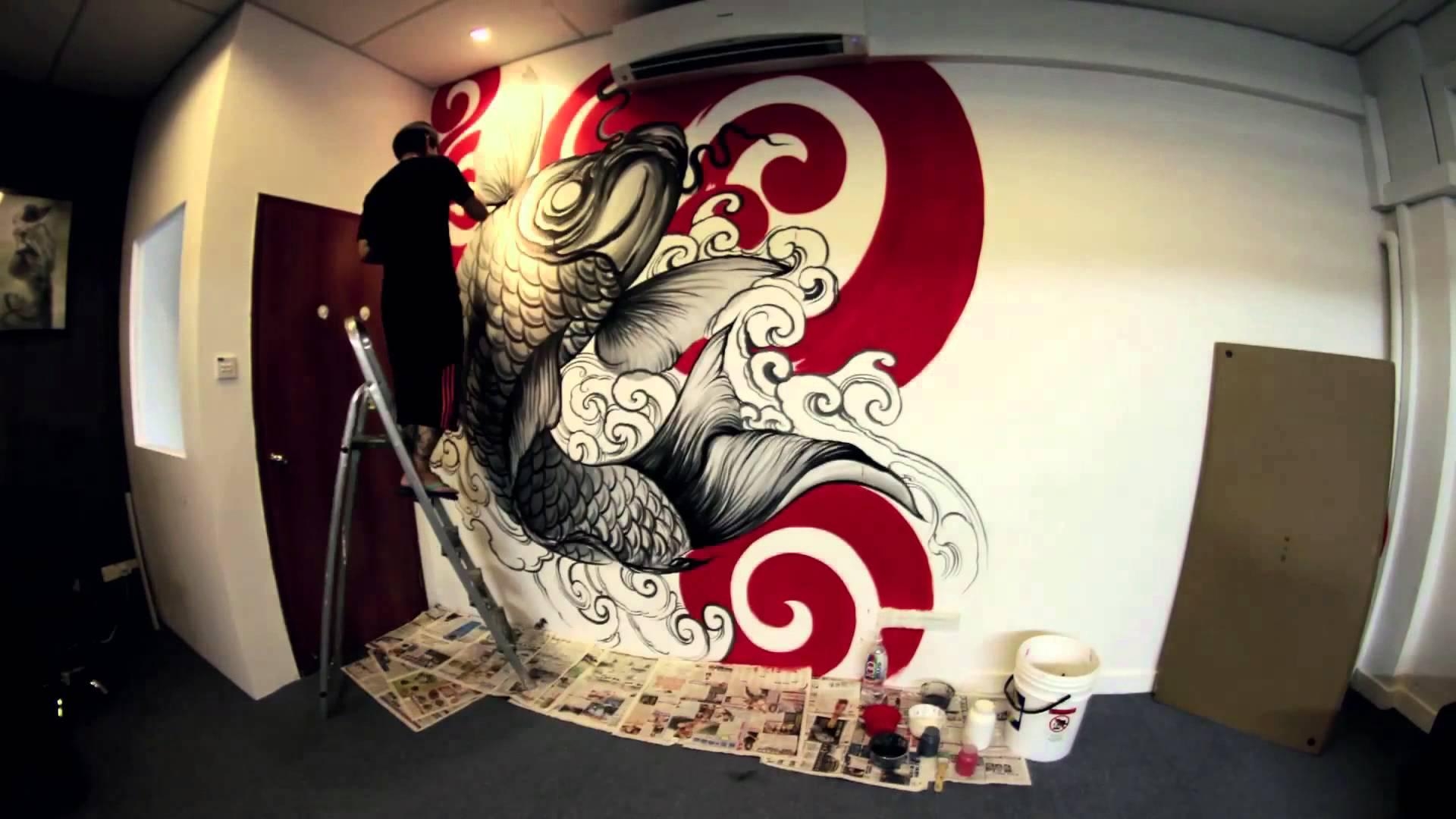 Wall Artdonald Tattoo – Youtube With Regard To Tattoos Wall Art (Photo 1 of 20)