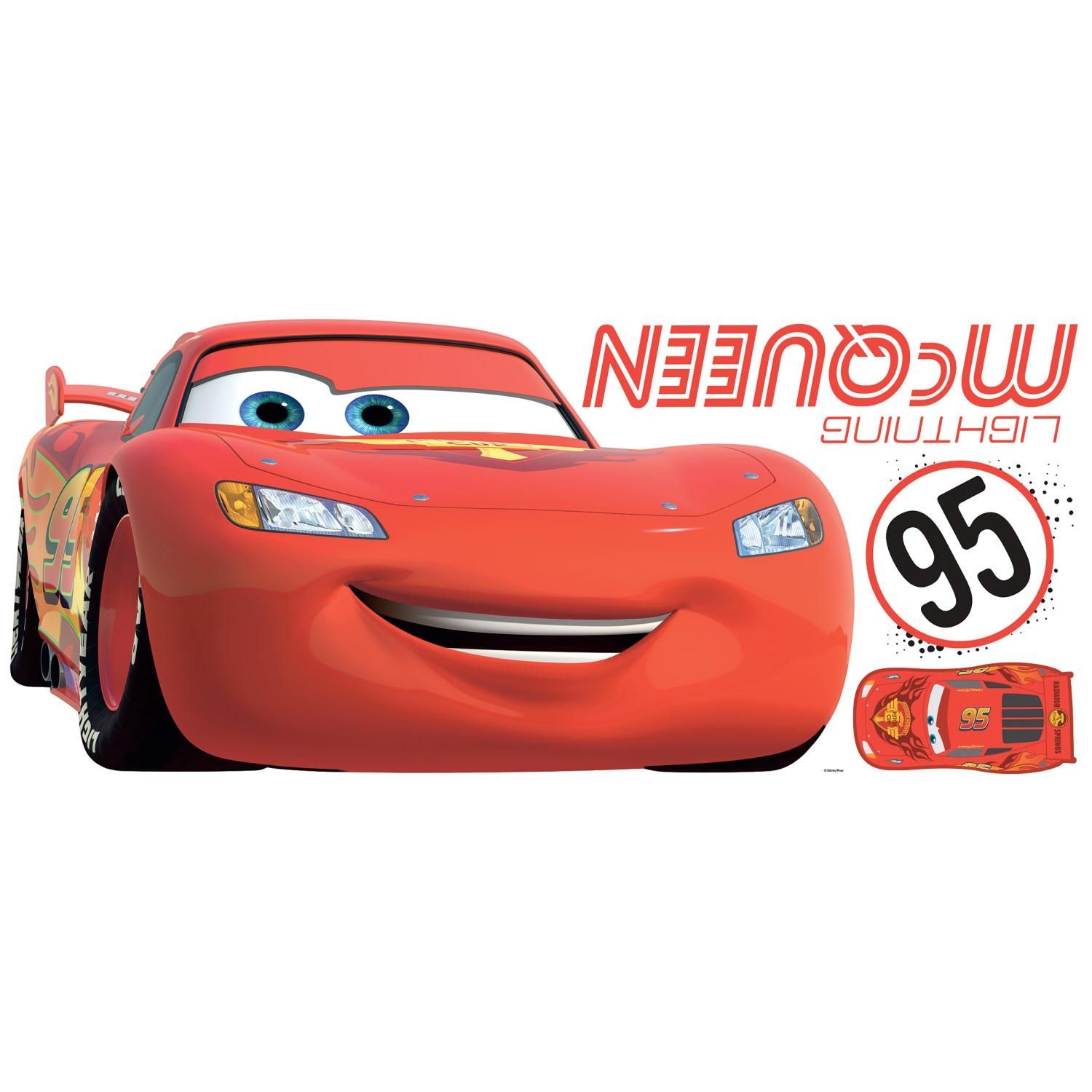 Wall Decal » Lightning Mcqueen Wall Decals – Thousands Pictures Of For Lightning Mcqueen Wall Art (View 6 of 20)