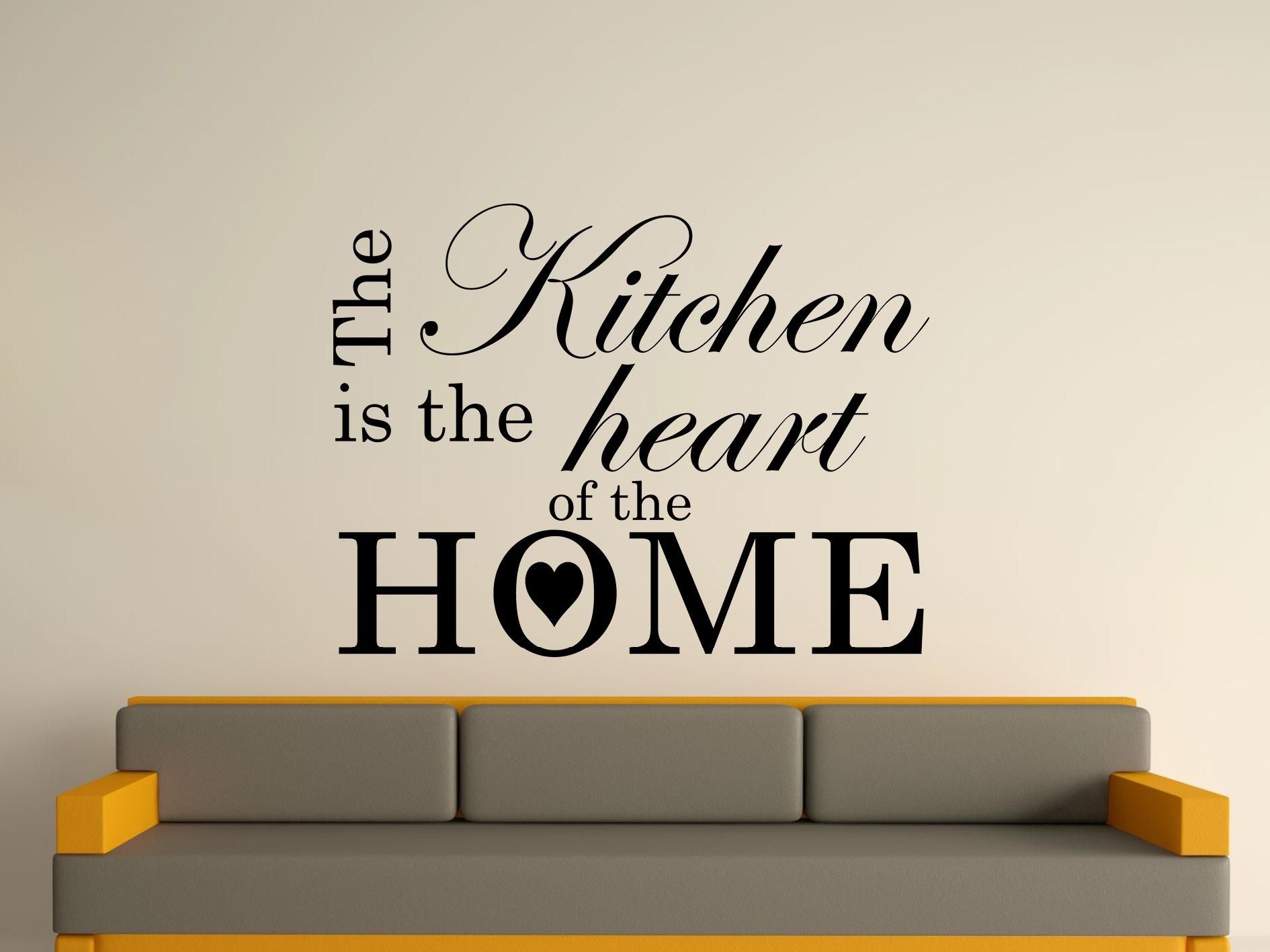 Wall Decoration. Kitchen Wall Art Stickers – Lovely Home Intended For Kitchen Wall Art (Photo 17 of 20)