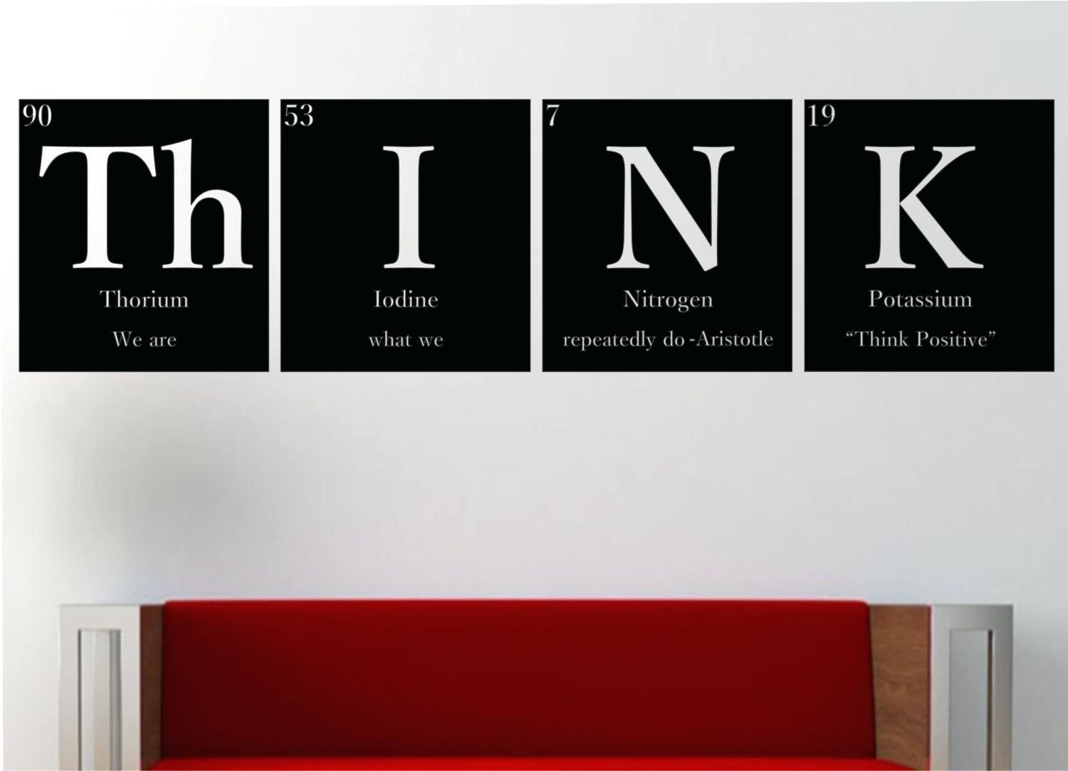 Wall Ideas : Periodic Table Elements Wall Art Bazinga Decal In Elements Wall Art (Photo 1 of 20)