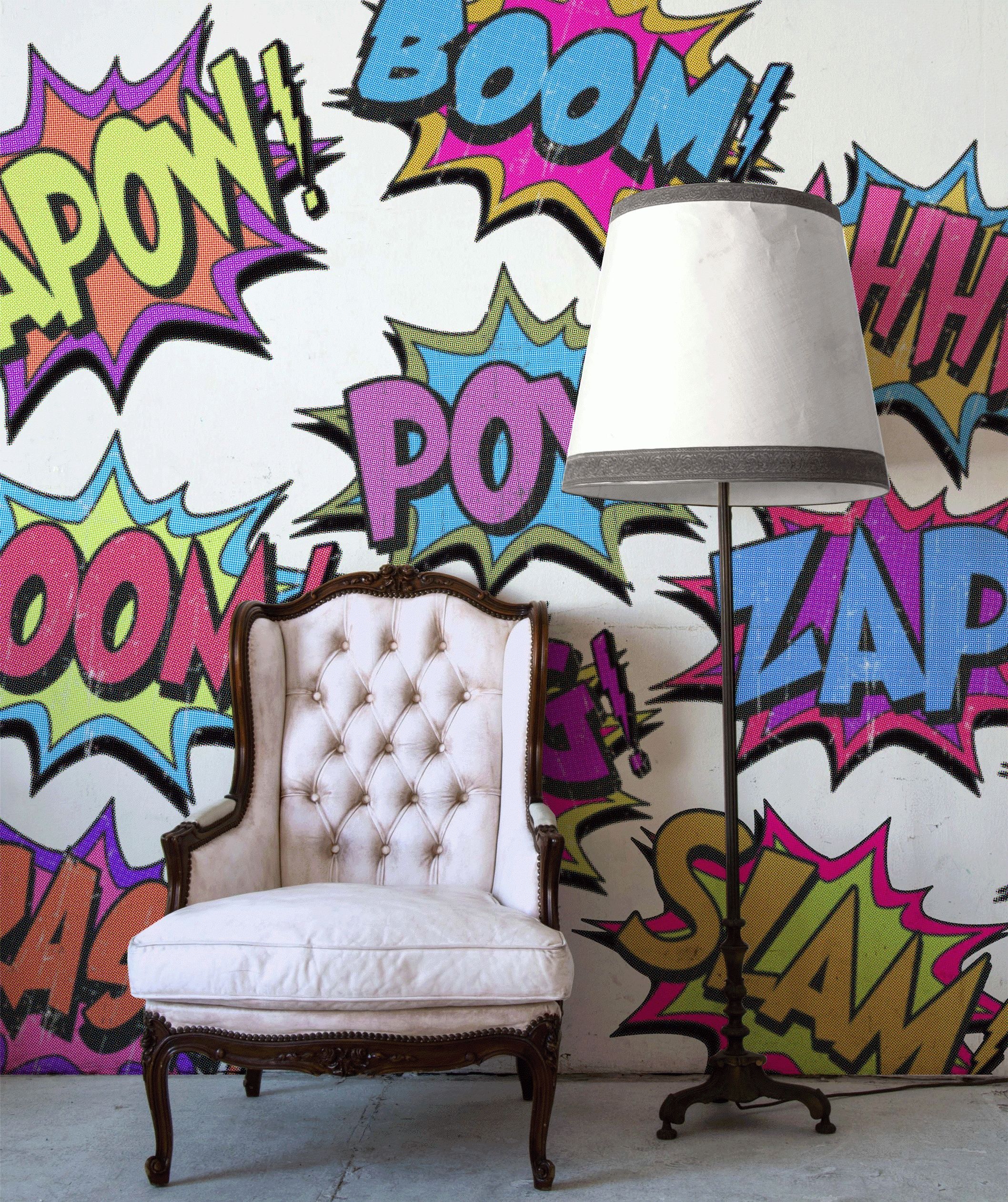 Wallpapers That Pop | So Darling Intended For Pop Art Wallpaper For Walls (Photo 3 of 20)