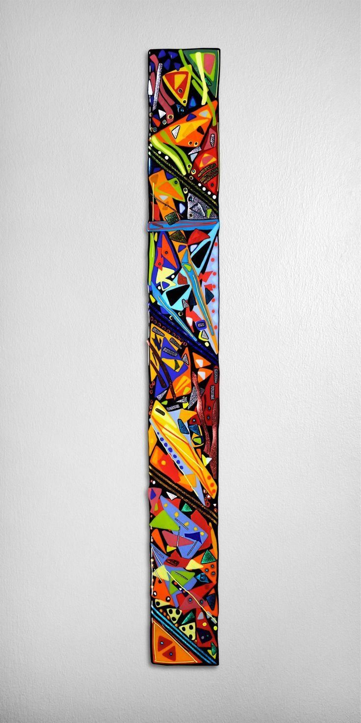 1544 Best Art Glass Fused Images On Pinterest | Fused Glass, Glass Throughout Cheap Fused Glass Wall Art (Photo 15 of 20)