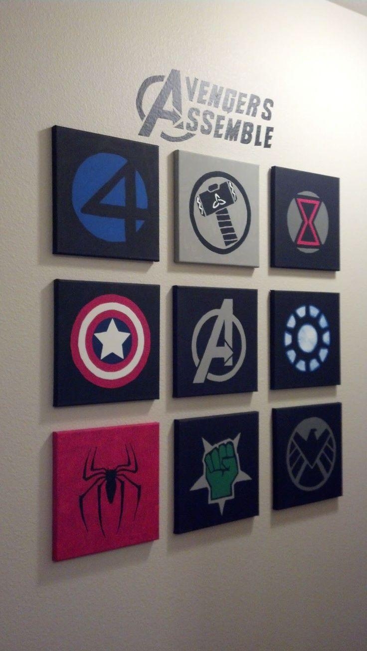 25+ Best Marvel Wall Art Ideas On Pinterest | Marvel Room, Comic Inside The Avengers 3d Wall Art Nightlight (Photo 20 of 20)