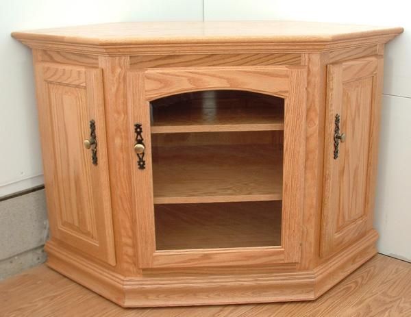 32" Corner Or Flatwall Tv Stand – Clear Creek Furniture Intended For Most Current Corner Wooden Tv Cabinets (Photo 5 of 20)
