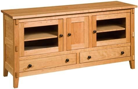 33% Off Bungalow Large Tv Stand In Maple (brown) | Solid Wood With Newest Maple Tv Stands (Photo 1 of 20)