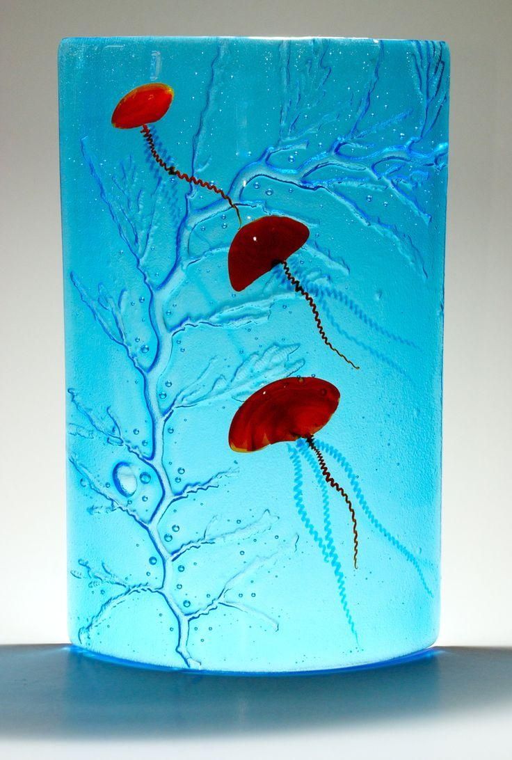 534 Best Glass Inspirations – Beach & Sea Images On Pinterest With Regard To Kiln Fused Glass Wall Art (View 2 of 20)