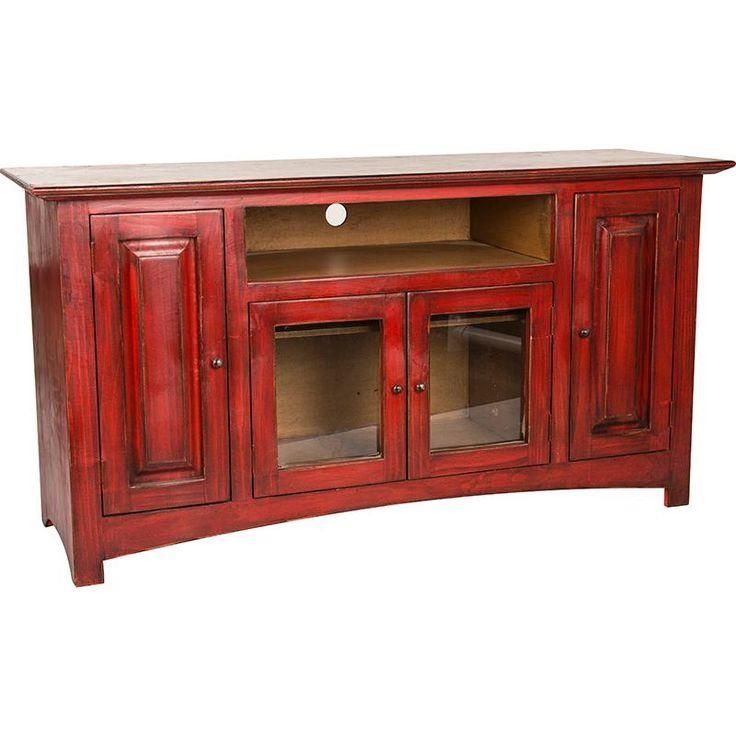 7 Best Tv Stand Images On Pinterest | Painted Furniture Within Most Recently Released Red Tv Cabinets (Photo 4989 of 7825)