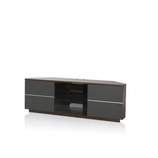 Featured Photo of 2024 Best of Grey Corner Tv Stands