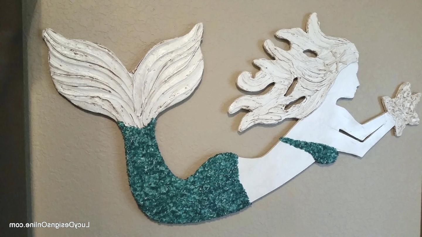 Articles With Large Wooden Mermaid Wall Art Tag: Mermaid Wall Art In Wooden Mermaid Wall Art (Photo 5 of 20)