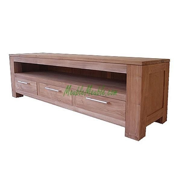 Awesome Long Tv Stands Furniture Reclaimed Teak Tv Stand Long 3D In Most Recent Long Low Tv Cabinets (View 5 of 20)
