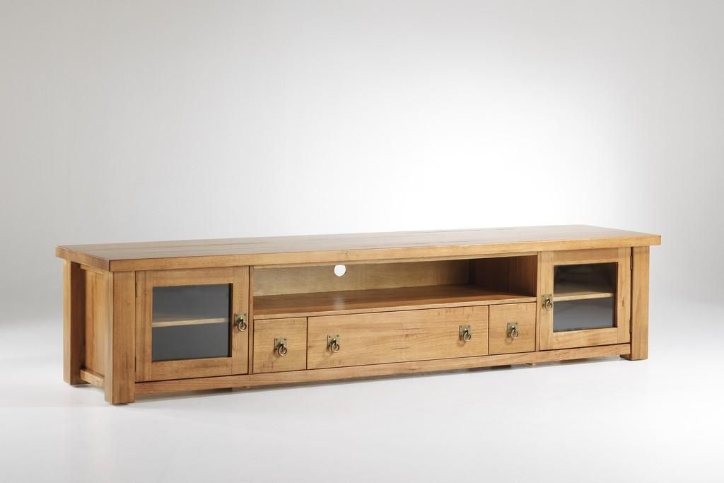B & W Solid Wood Furniture – Cockatoo 2.4 Solid Oak Tv Cabinet For Best And Newest Solid Oak Tv Cabinets (Photo 4567 of 7825)