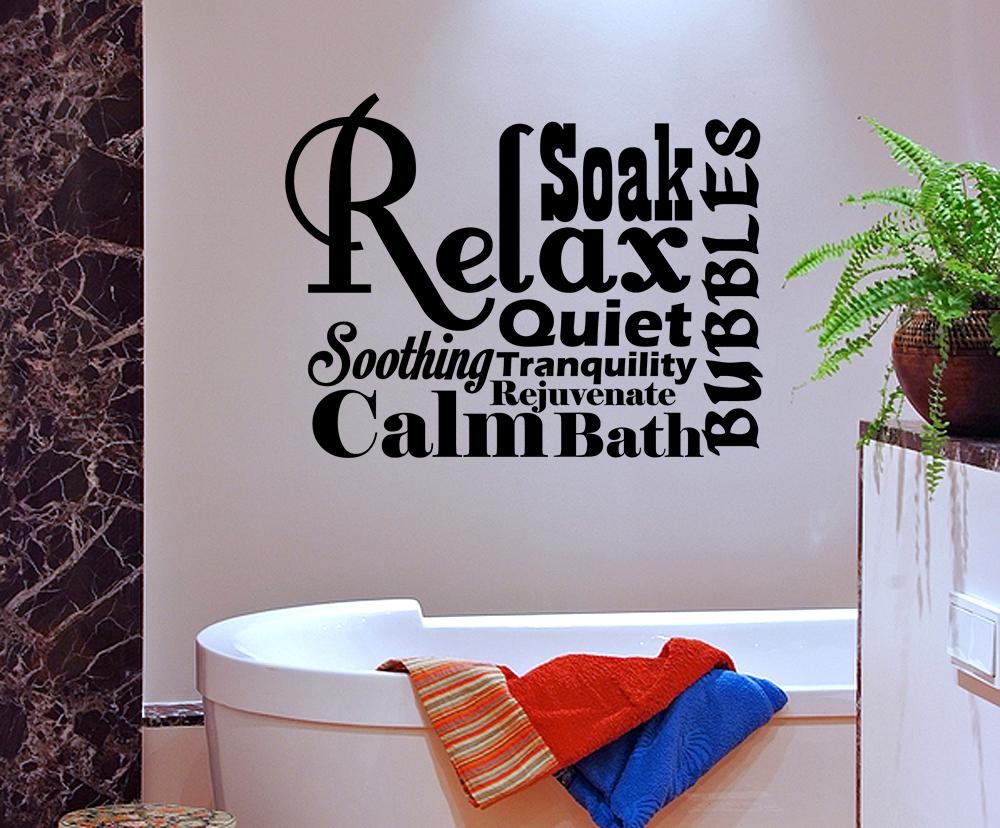 Featured Photo of 20 Collection of Glamorous Bathroom Wall Art