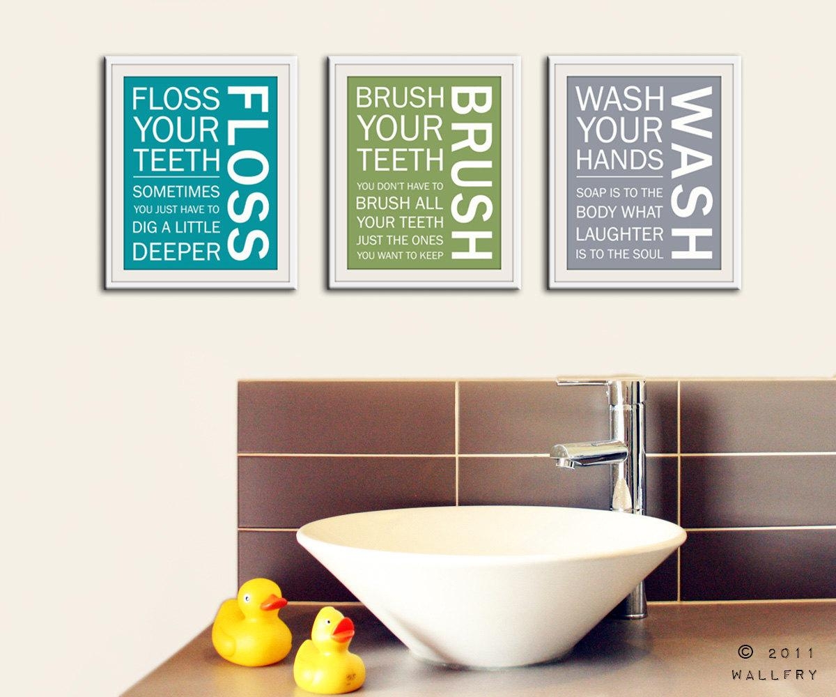 Bathroom Wall Art & Decorating Tips » Inoutinterior In Art For Bathrooms Walls (Photo 1 of 20)