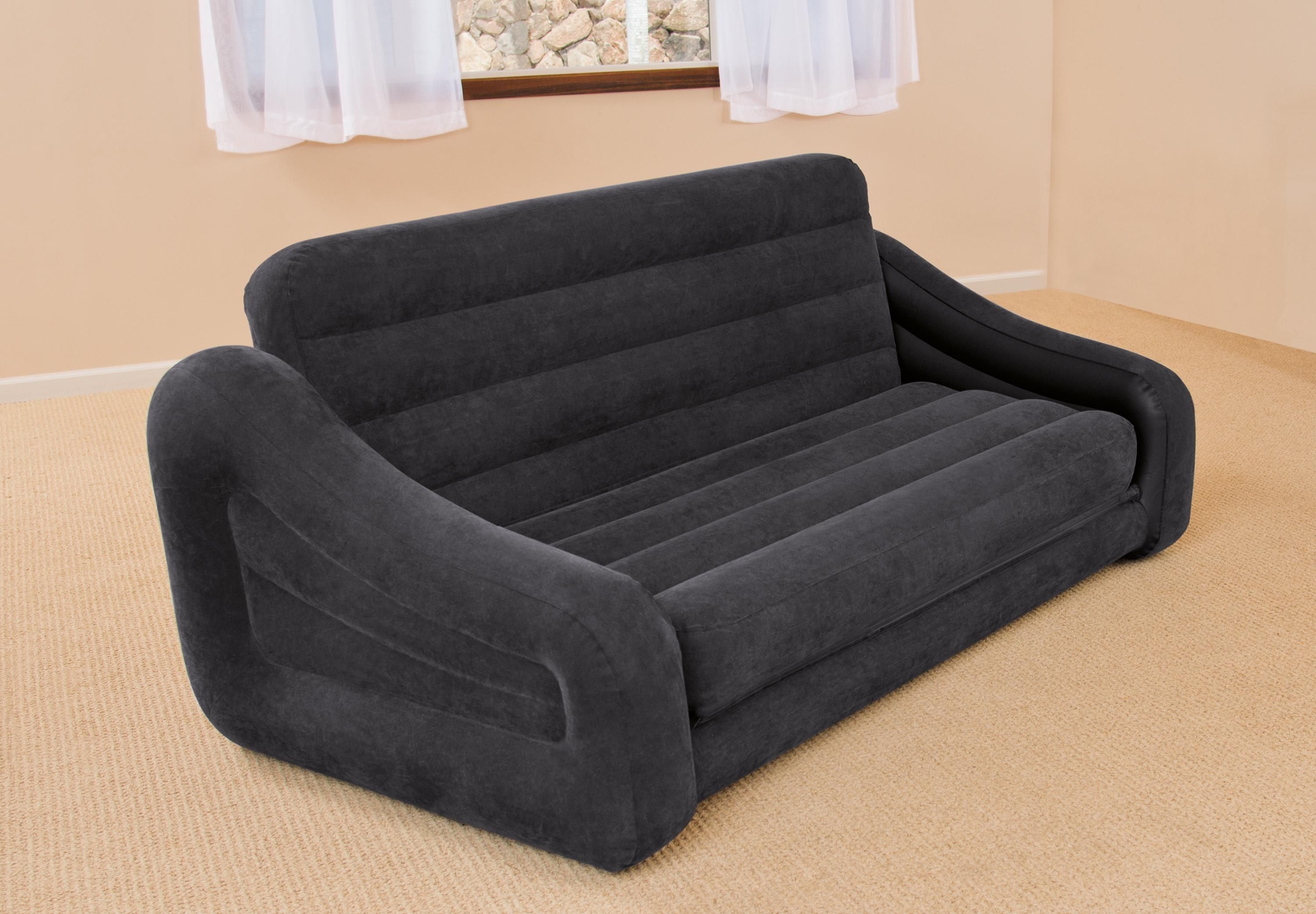 Bedroom: Comfortable Sleeping Solution With Intex Queen Sleeper In Sofa Beds Queen (View 9 of 21)