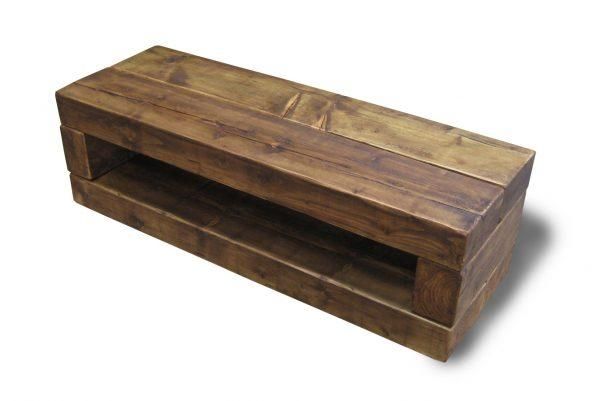 Bench. Solid Wood Tv Bench: Chunky Stretch Tv Stand The Cool Wood In Most Up To Date Chunky Wood Tv Unit (Photo 18 of 20)