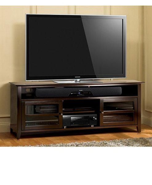 Best 25+ Dark Wood Tv Stand Ideas On Pinterest | Tvs For Dens For Latest Dark Wood Tv Cabinets (Photo 1 of 20)