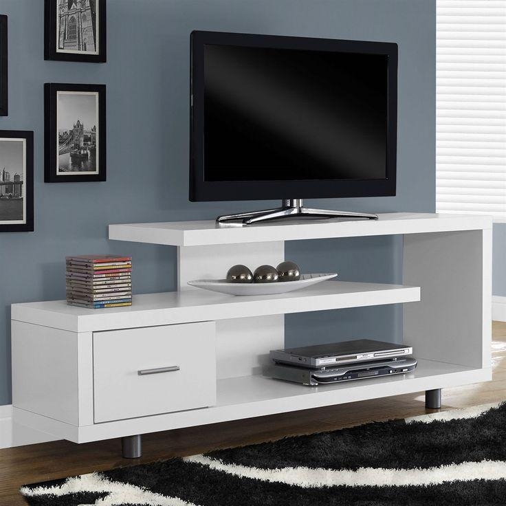 Best 25+ Flat Screen Tv Stands Ideas On Pinterest | Flat Tv Stands For Recent White Tv Stands For Flat Screens (Photo 1 of 20)