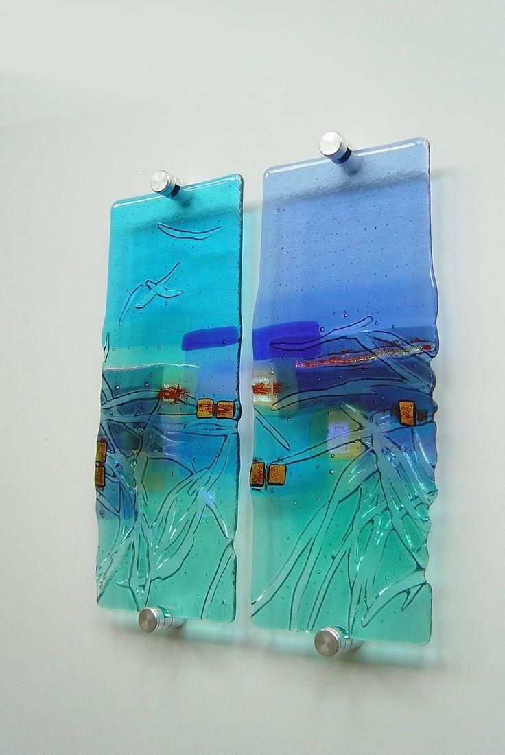 Best 25+ Kiln Formed Glass Ideas On Pinterest | Fused Glass, Fused Throughout Kiln Fused Glass Wall Art (View 4 of 20)