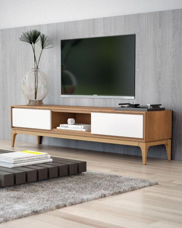 Best 25+ Modern Tv Stands Ideas On Pinterest | Ikea Tv Stand, Wall In Recent Modern Wooden Tv Stands (Photo 5200 of 7825)