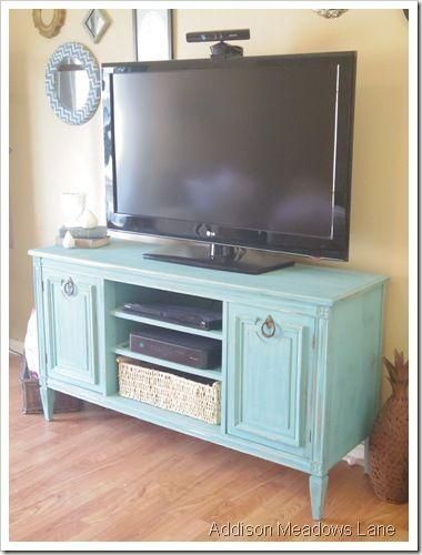 Best 25+ Painted Tv Stands Ideas On Pinterest | Tv Stand Furniture Intended For Most Current White Painted Tv Cabinets (Photo 3359 of 7825)