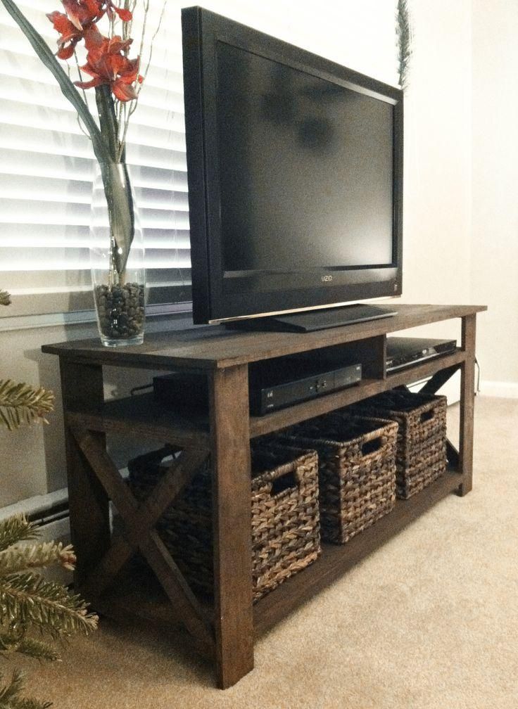 Best 25+ Tv Stands Ideas On Pinterest | Tv Stand Furniture, Diy Tv With Newest Tv Stands With Baskets (Photo 4199 of 7825)