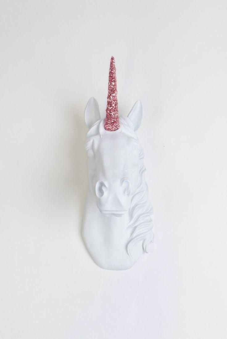 Best 25+ Unicorn Head Ideas On Pinterest | Animal Head Decor, Pink Inside Resin Animal Heads Wall Art (View 3 of 20)
