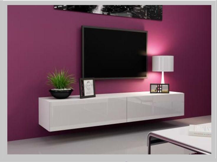 Best 25+ White Gloss Tv Unit Ideas On Pinterest | Floating Tv Throughout Most Up To Date Glossy White Tv Stands (View 20 of 20)