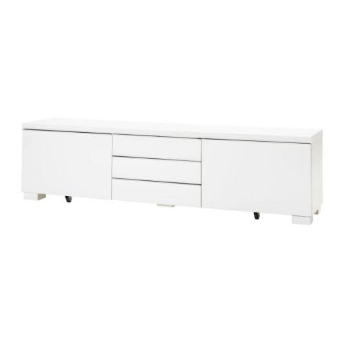 Featured Photo of 20 Best Ideas Ikea White Gloss Tv Units