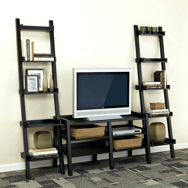 Bookcase ~ Small Tv Stand With Bookcase Bookcase Tv Stand With With Most Current Tv Stands With Matching Bookcases (Photo 8 of 20)