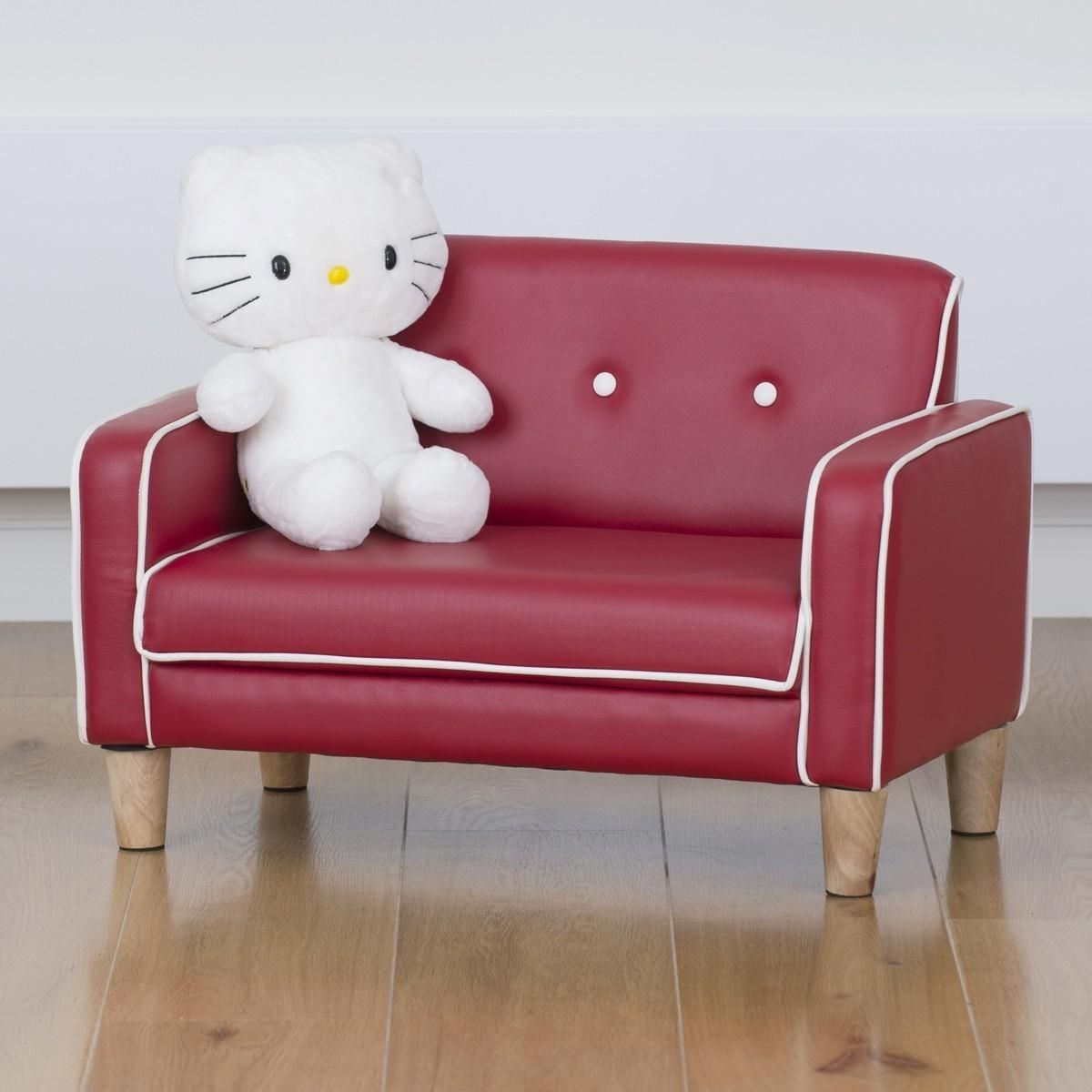 Buy El Nino Kids Sofa (red) Online | Kids Furniture – Retrojan With Regard To Children Sofa Chairs (Photo 19 of 22)
