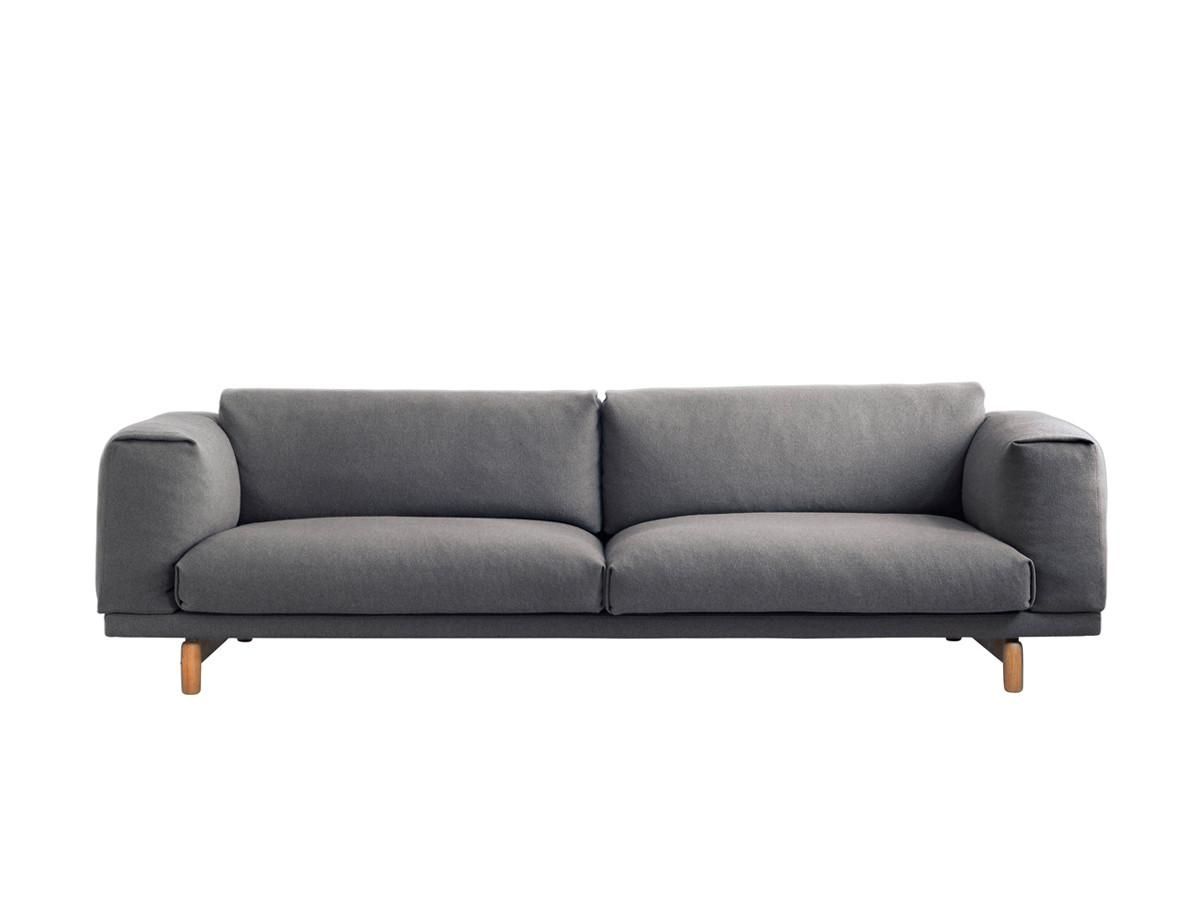 Buy The Muuto Rest Three Seater Sofa At Nest.co.uk Throughout 3 Seater Sofas For Sale (Photo 16 of 21)