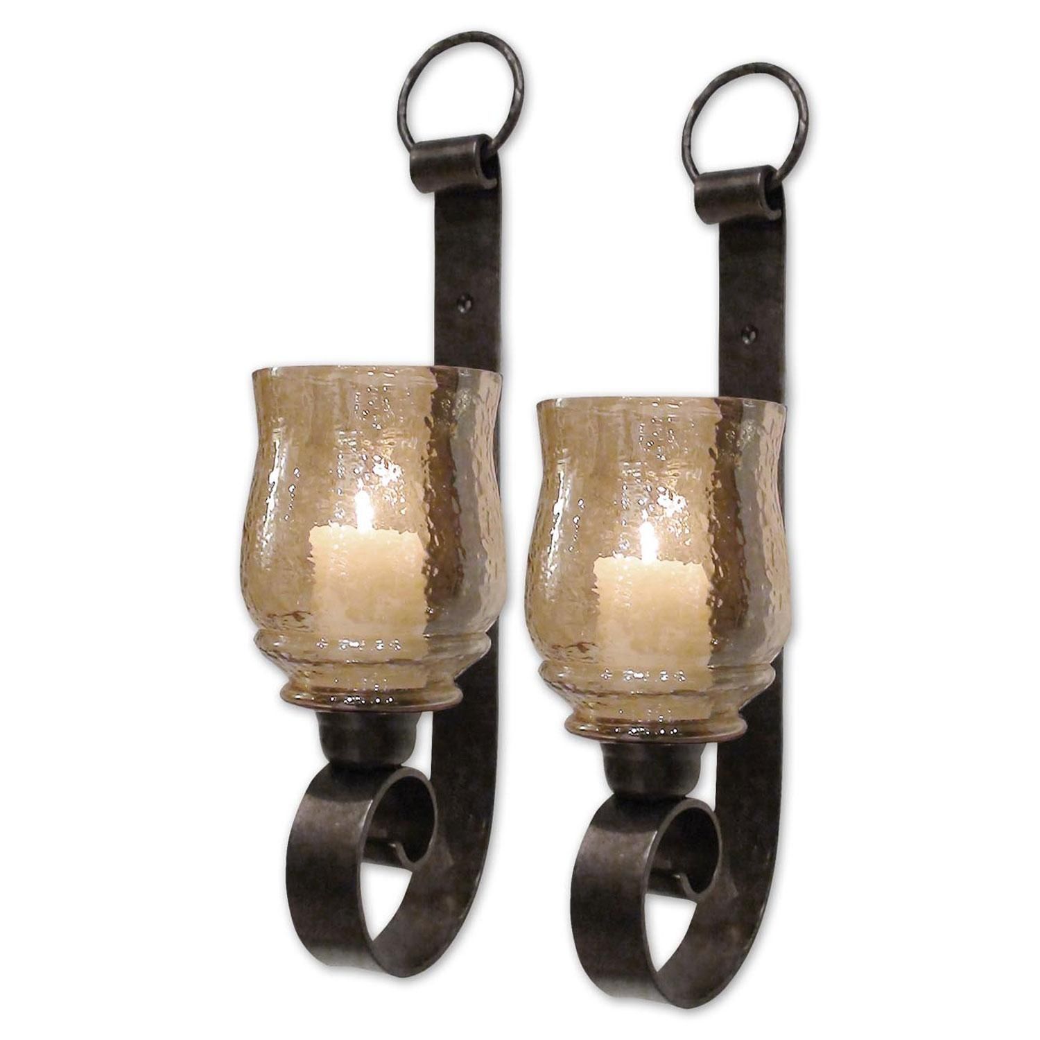 Candle Holders | Metal, Hanging, Decorative, Crystal, Wood, Wall In Metal Wall Art With Candles (Photo 11 of 20)