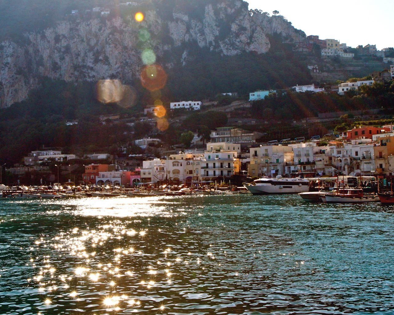 Capri Italy Print – Mediterranean Sea Decor – Sunshine Photo In Italian Village Wall Art (View 20 of 20)