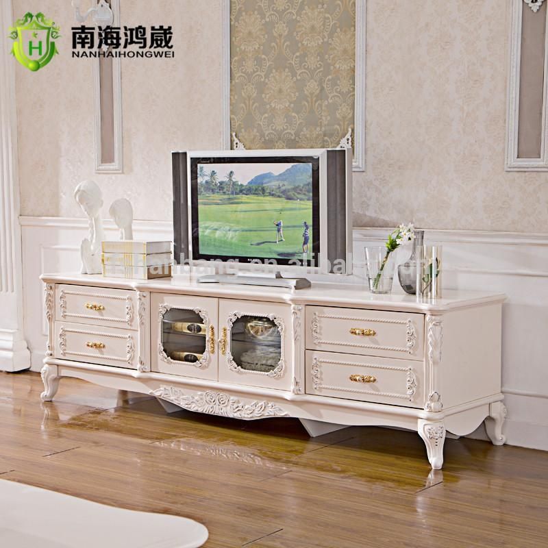 Classical French Furniture Design One Two Doors Living Room Wooden Within 2017 French Style Tv Cabinets (Photo 4905 of 7825)